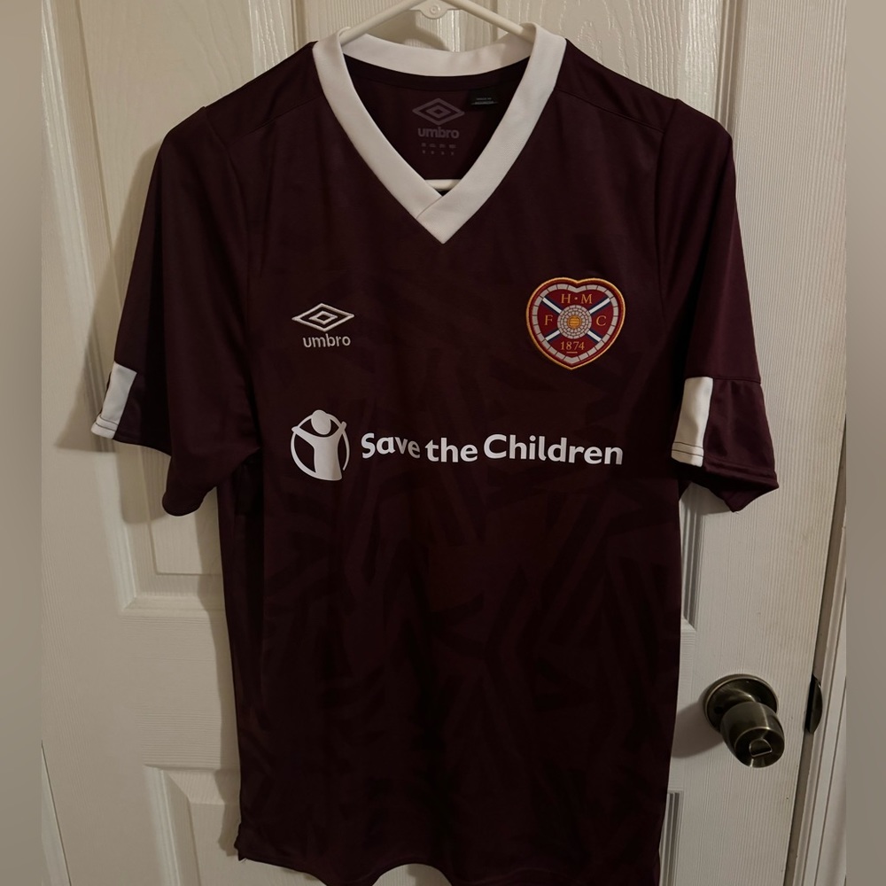 Umbro Hearts of Midlothian Soccer Jersey 19/20 kit n1